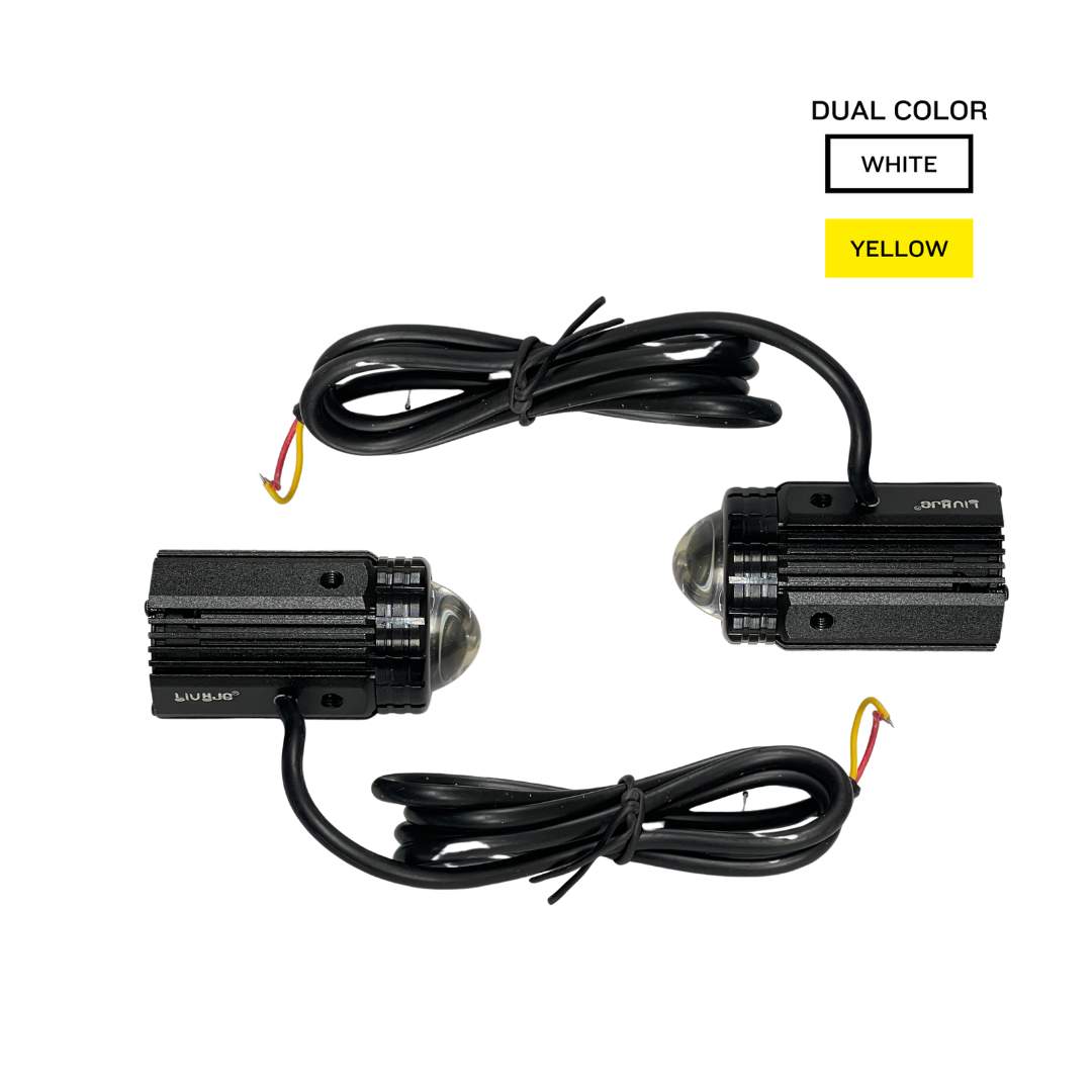 LIU HJG MINI DRIVE FOG LAMP WHITE/YELLOW