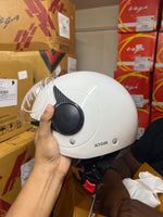 **Vega Atom DX White** – A sleek and durable helmet with a clean white finish, offering comfort and protection for your rides.