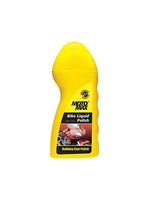 Motomax Liquid Polish (100ml), a premium product designed to restore shine and provide a smooth, glossy finish to your motorcycle, protecting the surface from dirt, dust, and UV damage.