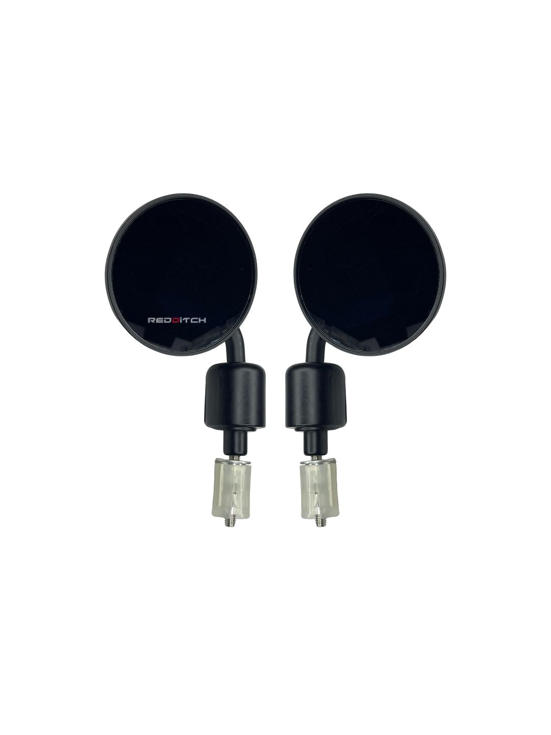 BSDDP Round Mirror, a sleek and durable round-shaped motorcycle mirror offering a clear view and enhanced visibility, designed to complement various bike styles.