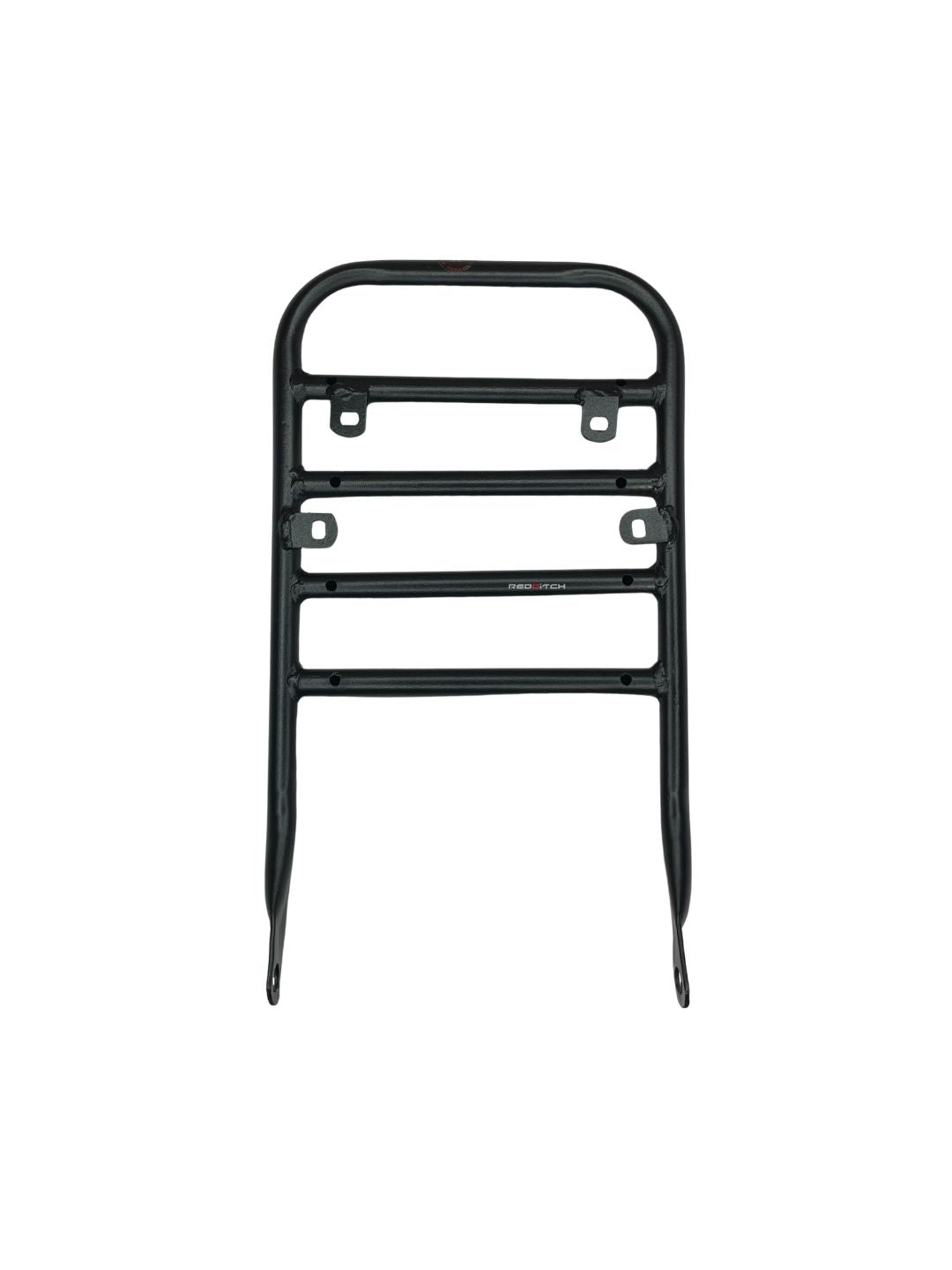 Bullet Straight Carrier, designed for Royal Enfield Bullet motorcycles, offering a sturdy and reliable platform for carrying luggage or accessories, ensuring both functionality and style.