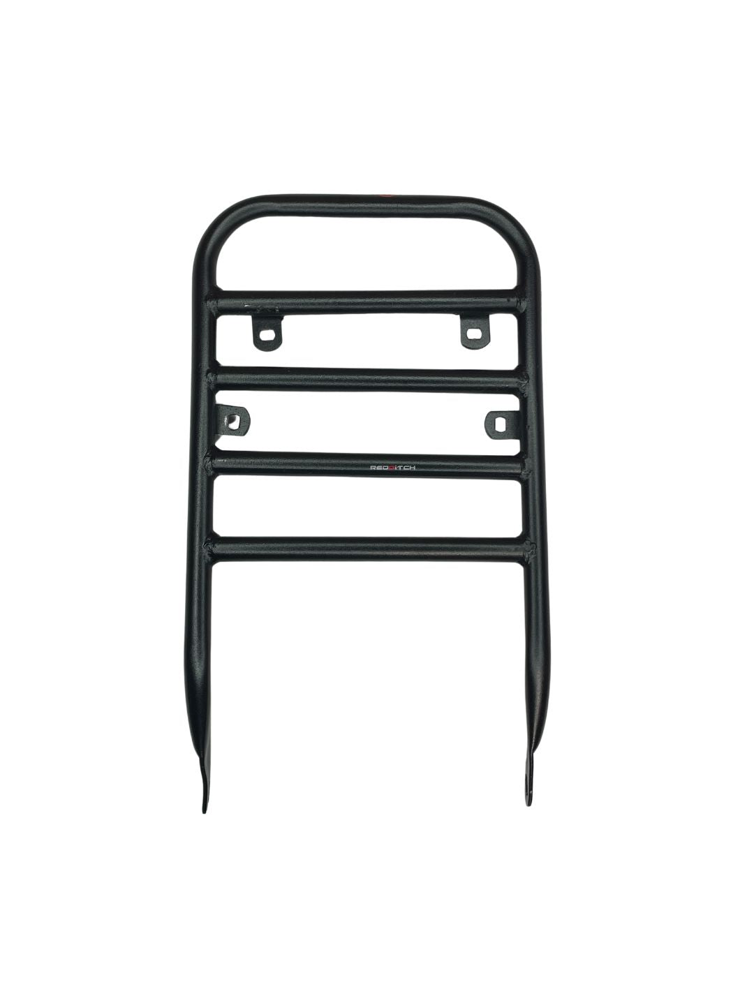 Bullet Straight Carrier, designed for Royal Enfield Bullet motorcycles, offering a sturdy and reliable platform for carrying luggage or accessories, ensuring both functionality and style.