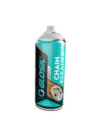 Chain Cleaner Spray (140ml) - GLOSIL, a powerful cleaning solution designed to effectively remove dirt, grease, and grime from your motorcycle's chain, ensuring smooth operation and extended lifespan.