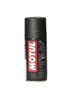 Motul Chain Clean (150ml), an effective motorcycle chain cleaner designed to remove dirt, grease, and contaminants, ensuring smooth operation and prolonging the life of your bike's chain.