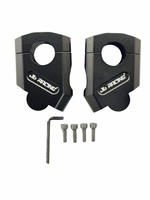 JB RACING RISER UNIVERSAL BLACK ANGULAR
