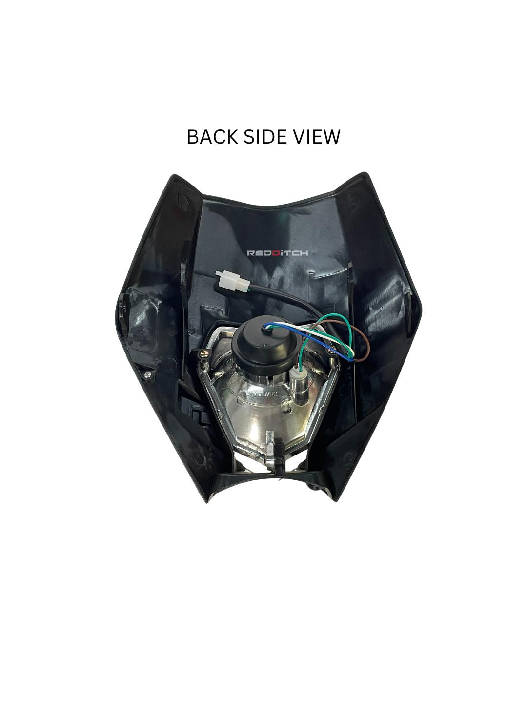 Enduro LED Headlight Kit with wide and bright illumination, designed for enhanced visibility and performance during off-road and night rides.