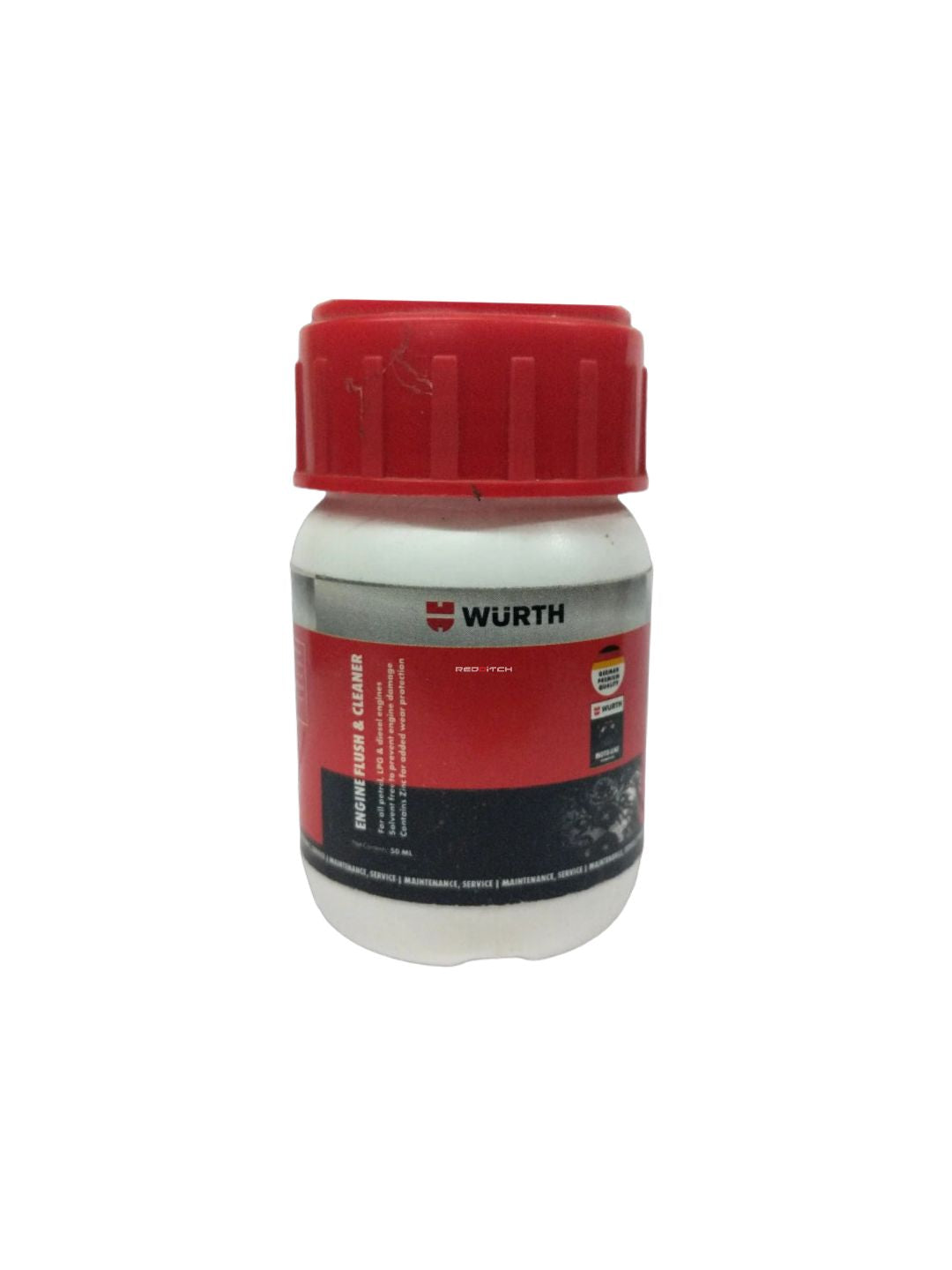 Wurth Engine Flush & Cleaner (50ml), a high-quality solution designed to remove sludge, deposits, and contaminants from the engine, enhancing performance and prolonging engine life.