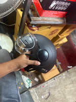 **Vega Atom DX Dull Black** – A stylish and sturdy helmet with a matte black finish, designed for comfort and safety on every ride.