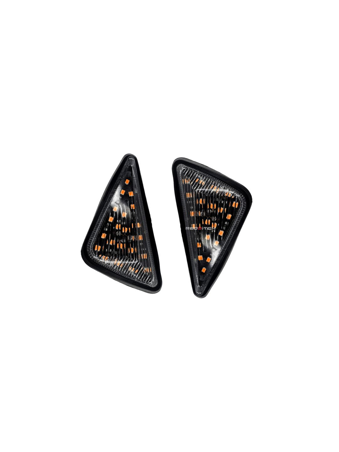 Flush Mount Indicator, a sleek and compact motorcycle indicator designed for a clean, minimalistic look, providing bright signaling while seamlessly integrating with your bike's design.