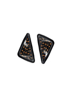 Flush Mount Indicator, a sleek and compact motorcycle indicator designed for a clean, minimalistic look, providing bright signaling while seamlessly integrating with your bike's design.