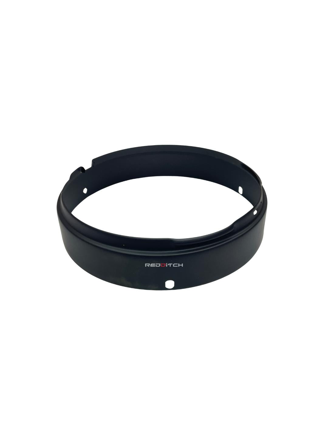 Headlight Holding inner Rim for Royal Enfield in black color, designed for secure headlight mounting, offering durability and a sleek, stylish finish.