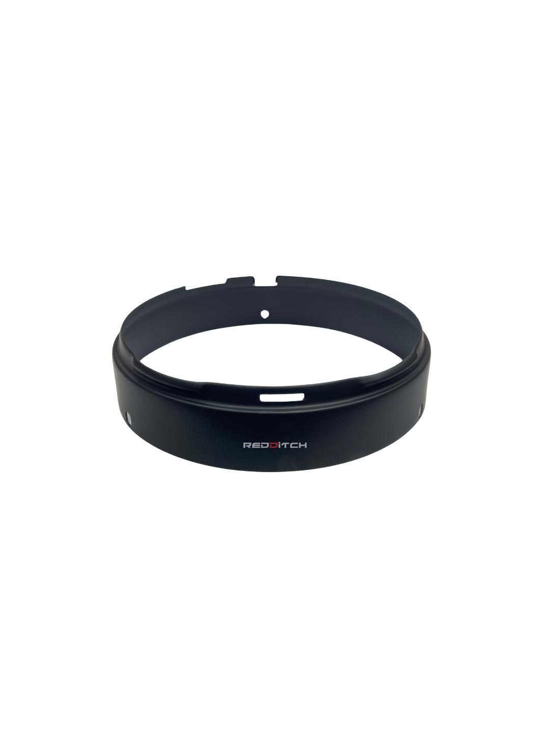 Headlight Holding inner Rim for Royal Enfield in black color, designed for secure headlight mounting, offering durability and a sleek, stylish finish.