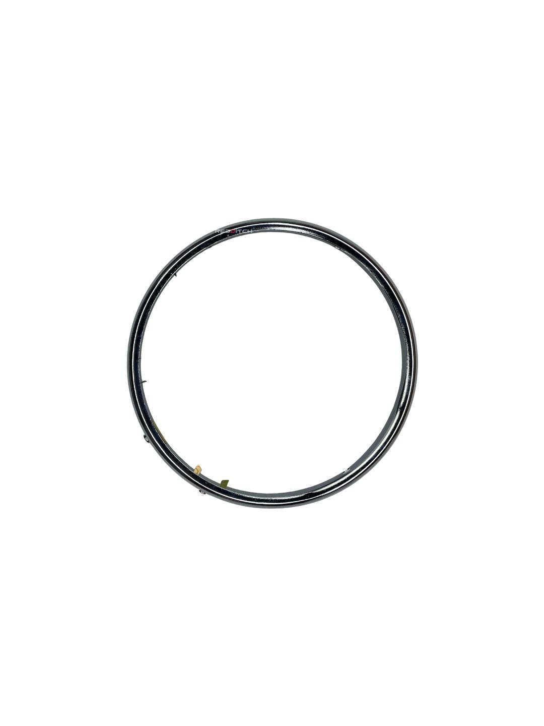 Headlight Holding Rim set for Royal Enfield in silver color, designed for secure headlight mounting, offering durability and a sleek, stylish finish.