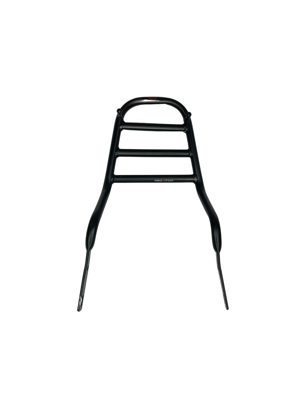 Himalayan Carrier in black color, designed to provide a strong and durable platform for carrying luggage or gear on your Royal Enfield Himalayan, enhancing both utility and style.