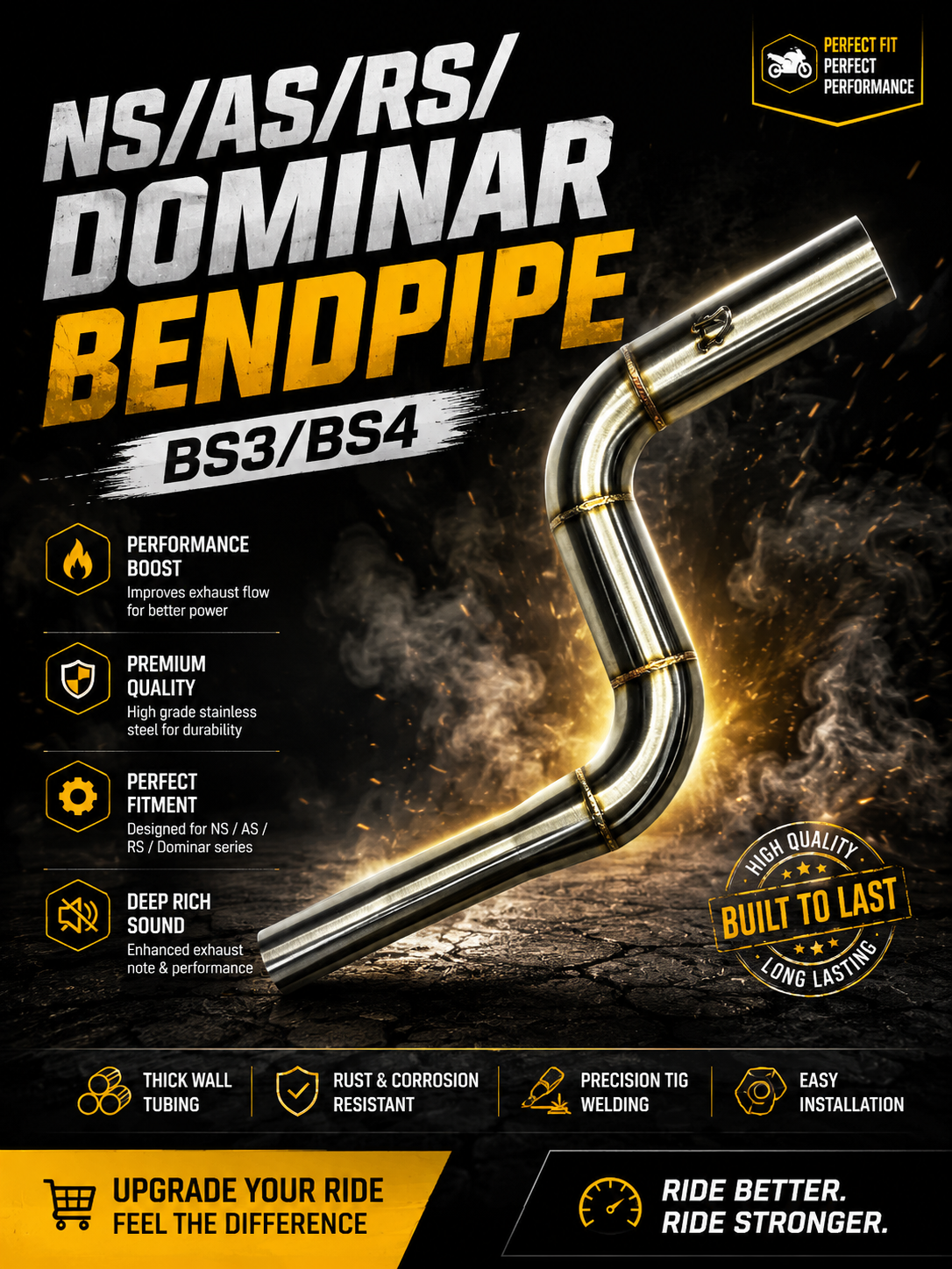 NS/AS/RS/DOMINAR BENDPIPE BS3/BS4