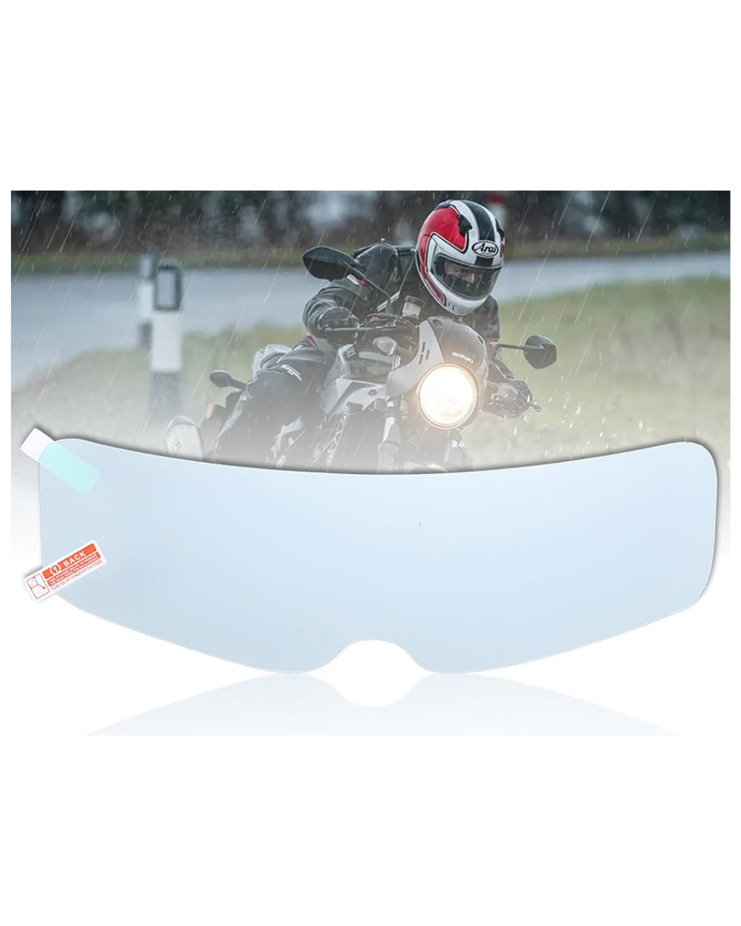 ANTI RAIN HELMET VISOR FILM