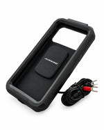 JB RACING WATERPROOF MOBILE HOLDER WITH WIRELESS CHARGER ( HANDLE MOUNT )