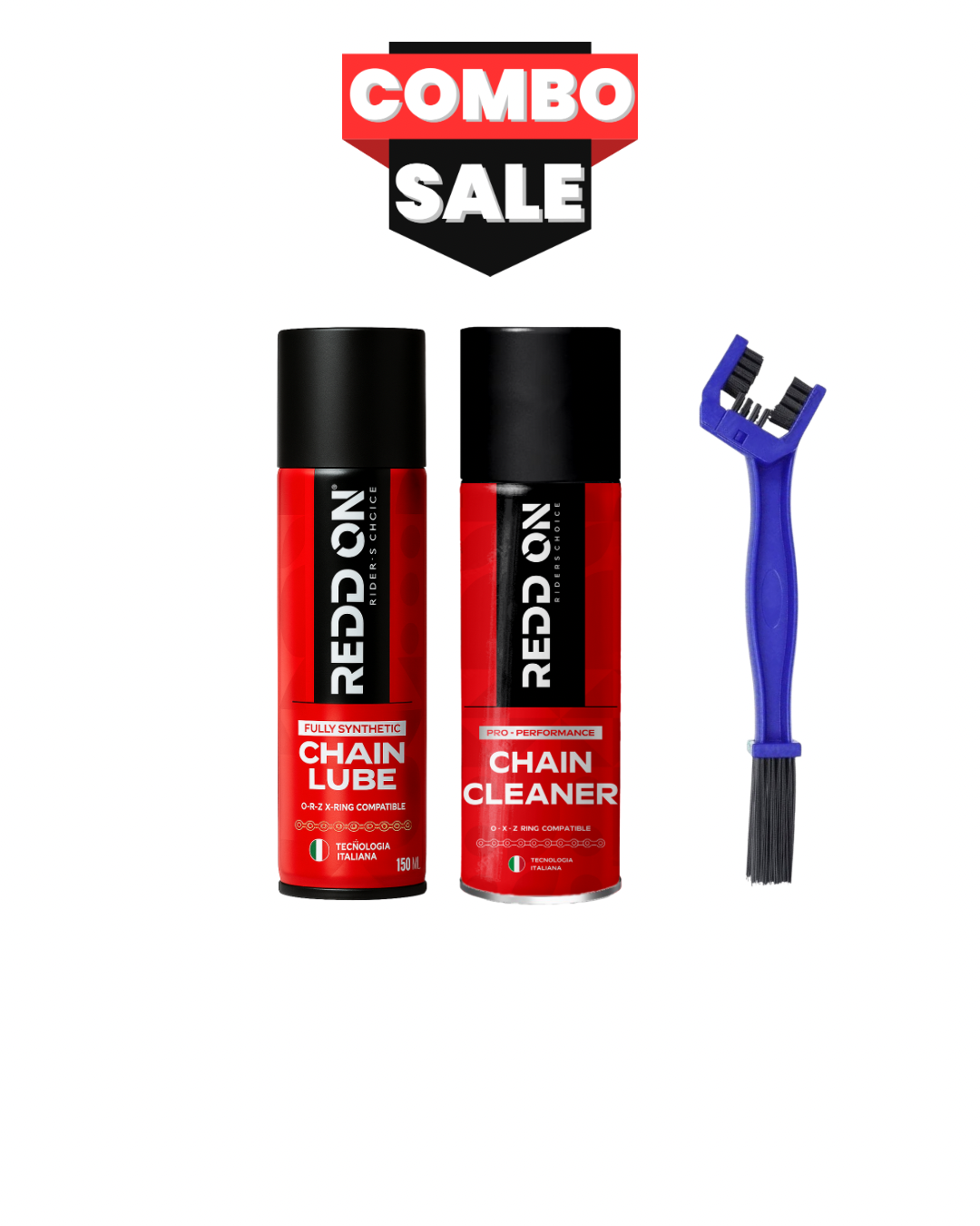REDDON 150ML COMBO WITH CHAIN BRUSH