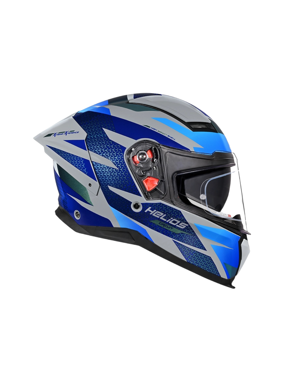 STUDDS HELIOS D2 CIRCUIT GREY CHAMELEON N1 BLUE