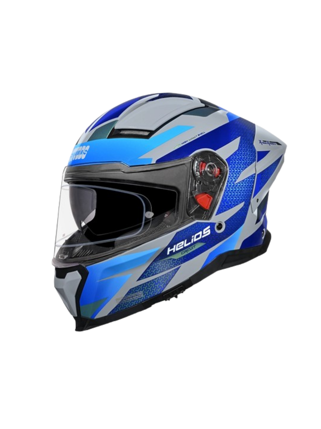 STUDDS HELIOS D2 CIRCUIT GREY CHAMELEON N1 BLUE