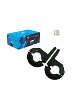 MOTO GENIUS FOG CARBON CLAMP (30mm) ( 1 pair )