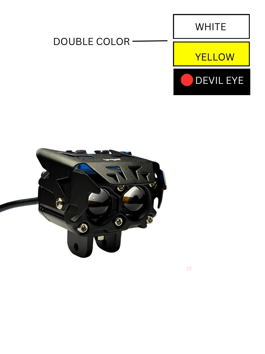 A white background with fog lamp light