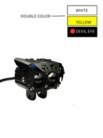 A white background with fog lamp light