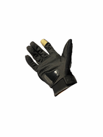 A WHITE BACKGROUND WITH GLOVE