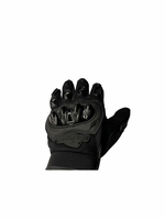 A WHITE BACKGROUND WITH GLOVE