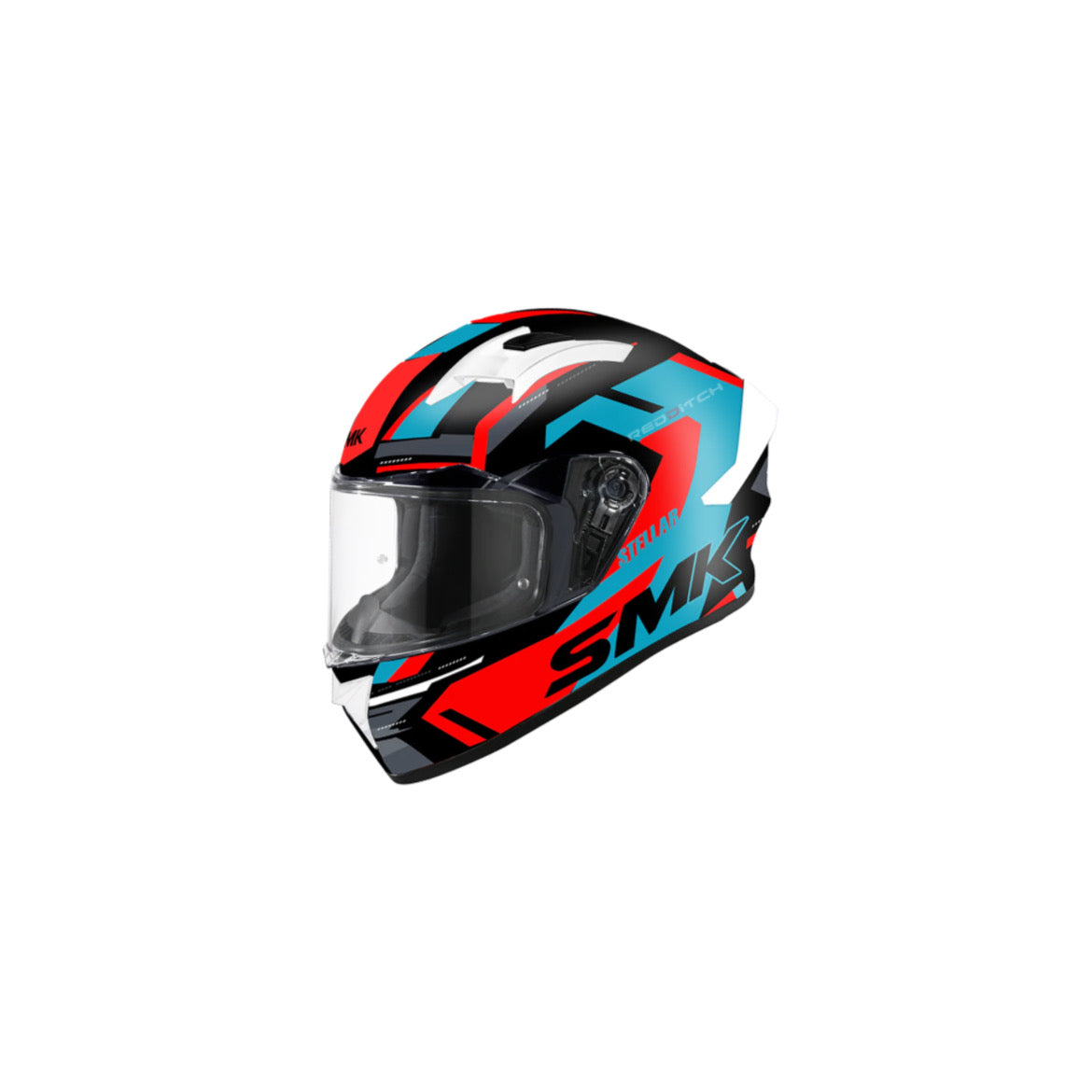 SMK STELLAR SPORTS GLOSS BLACK BLUE RED