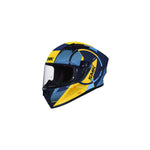 SMK STELLAR SPORTS MATT BLUE BLUE YELLOW