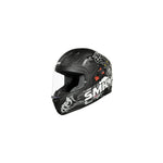 SMK BIONIC YOUTH CHIMPZ MATT BLACK GREY/WHITE
