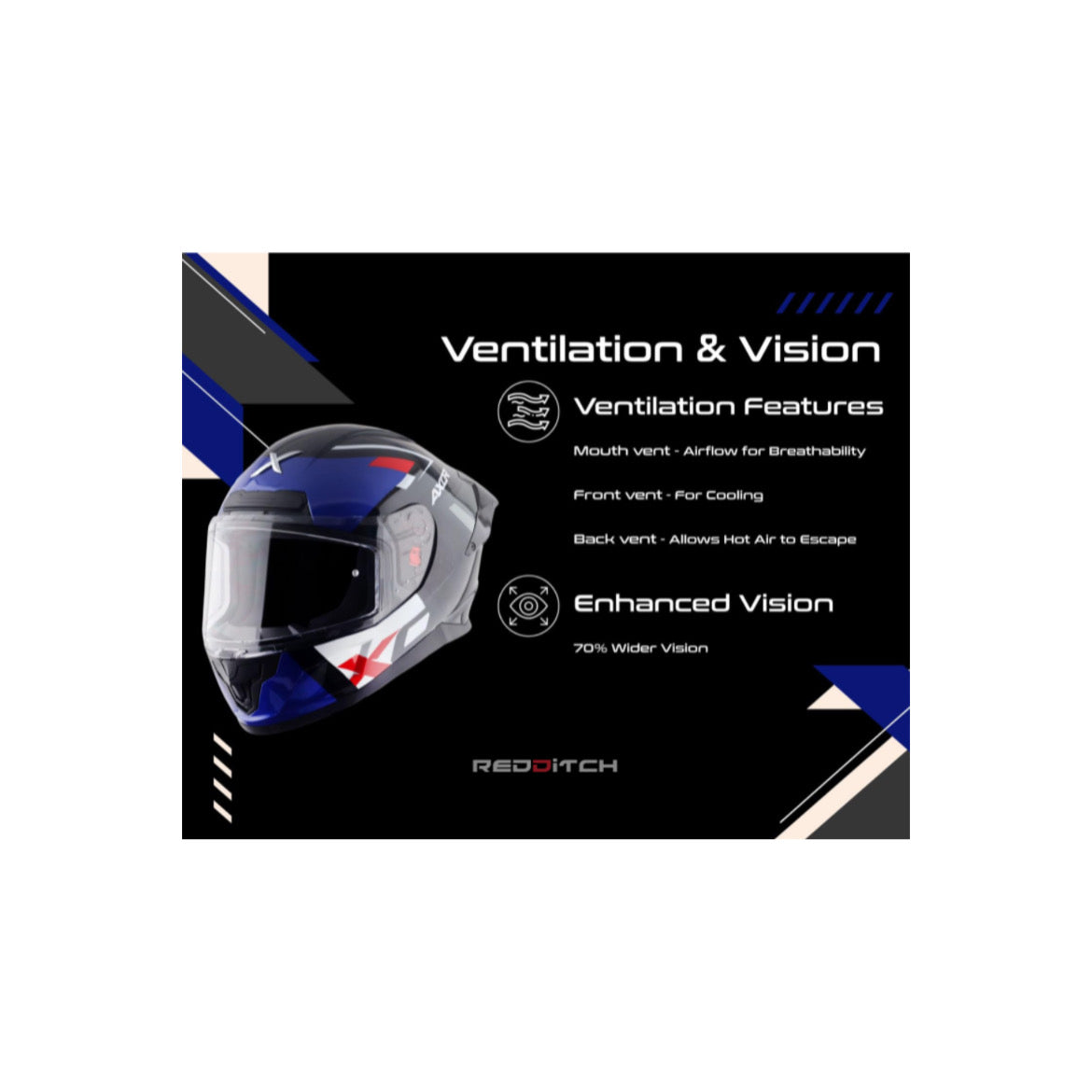 Axor saber x sport black m blue 4220