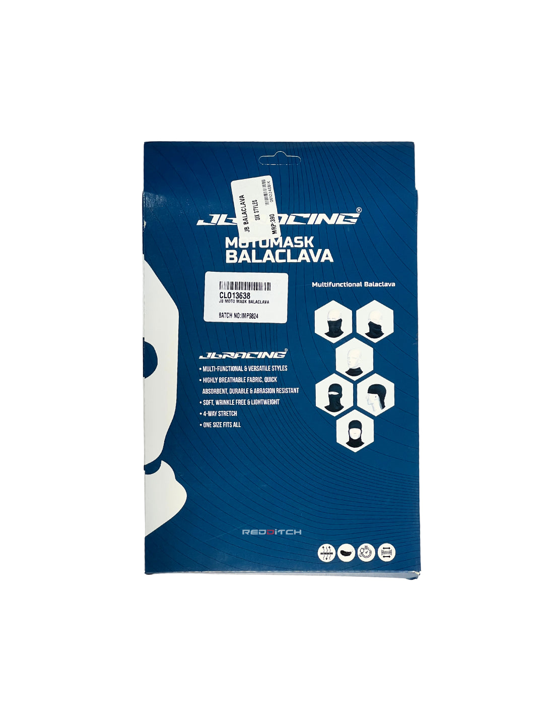 JB RACING MULTIPURPOSE BALACLAVA