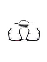 The **Yamaha MT-15 Saddle Stay Touring** provides support for luggage and saddlebags, enhancing stability and utility for long rides.