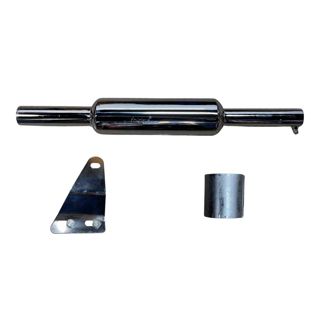 SHORT BOTTLE CHROME EXHAUST