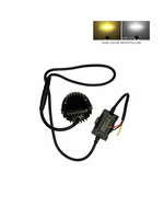Car fog light converter with dual color options on a white background