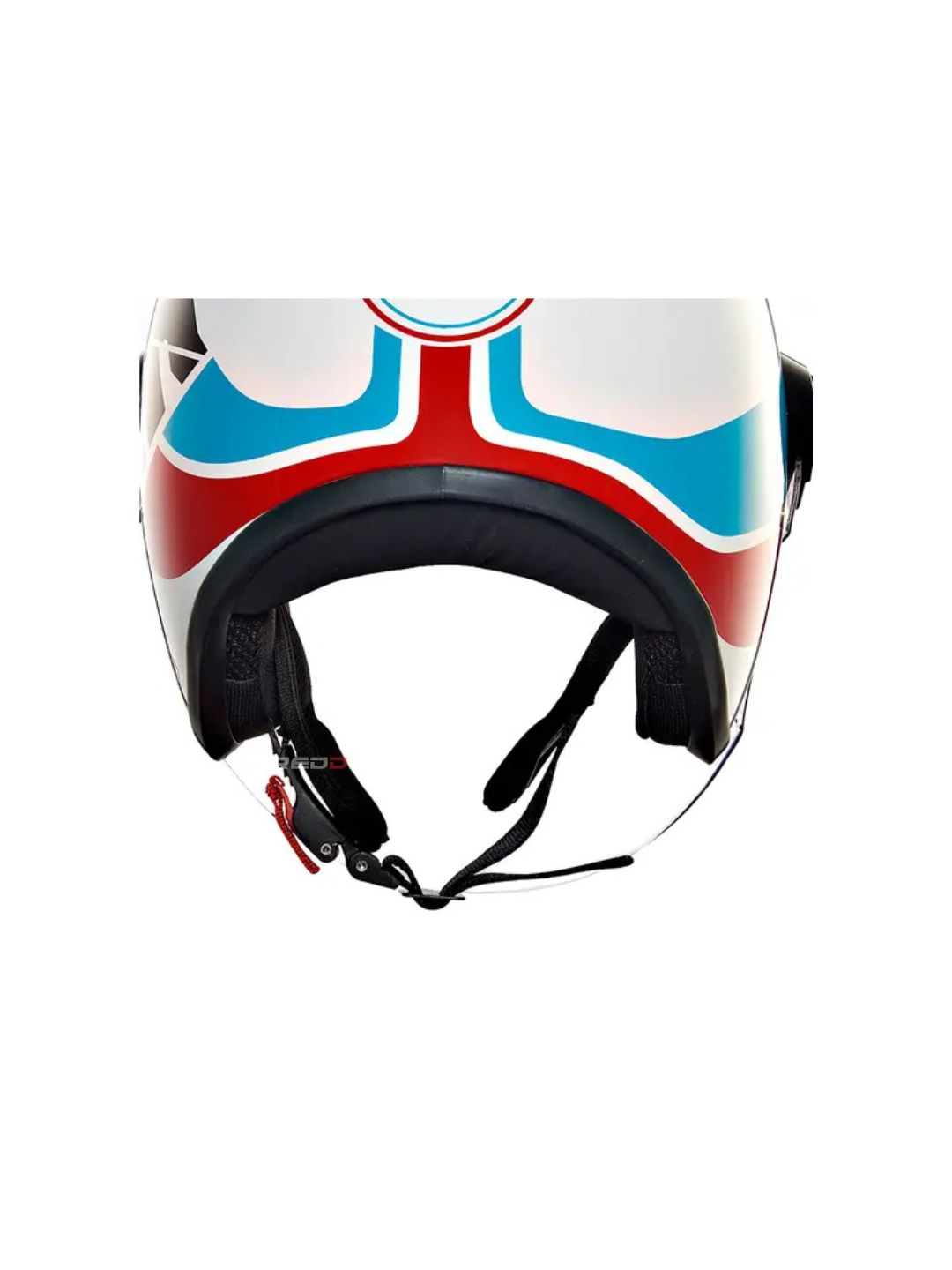 The Royal Enfield Hunter Copter Helmet in White combines safety with a sleek design. Its sturdy build, comfortable fit, and premium finish make it ideal for everyday rides.