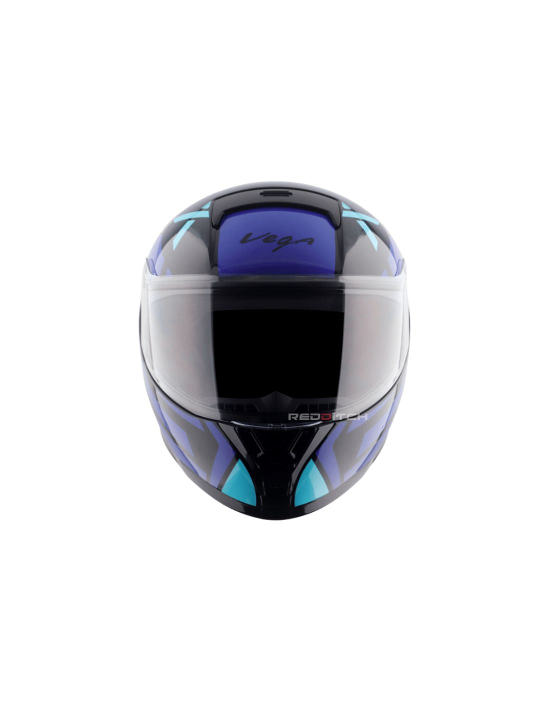Vega Ranger DX Revenge Black M Blue Helmet features a rugged design with superior protection and comfort, perfect for every ride.