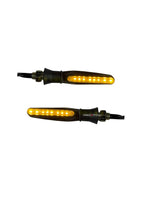 LIU HJG Strip Indicator with bright yellow illumination, designed for clear signaling, enhancing visibility and safety during indicator use.