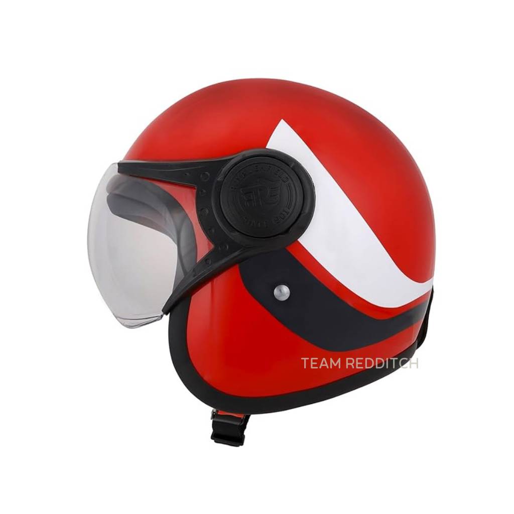 ROYAL ENFIELD HELMET DUAL WING 1901 RED