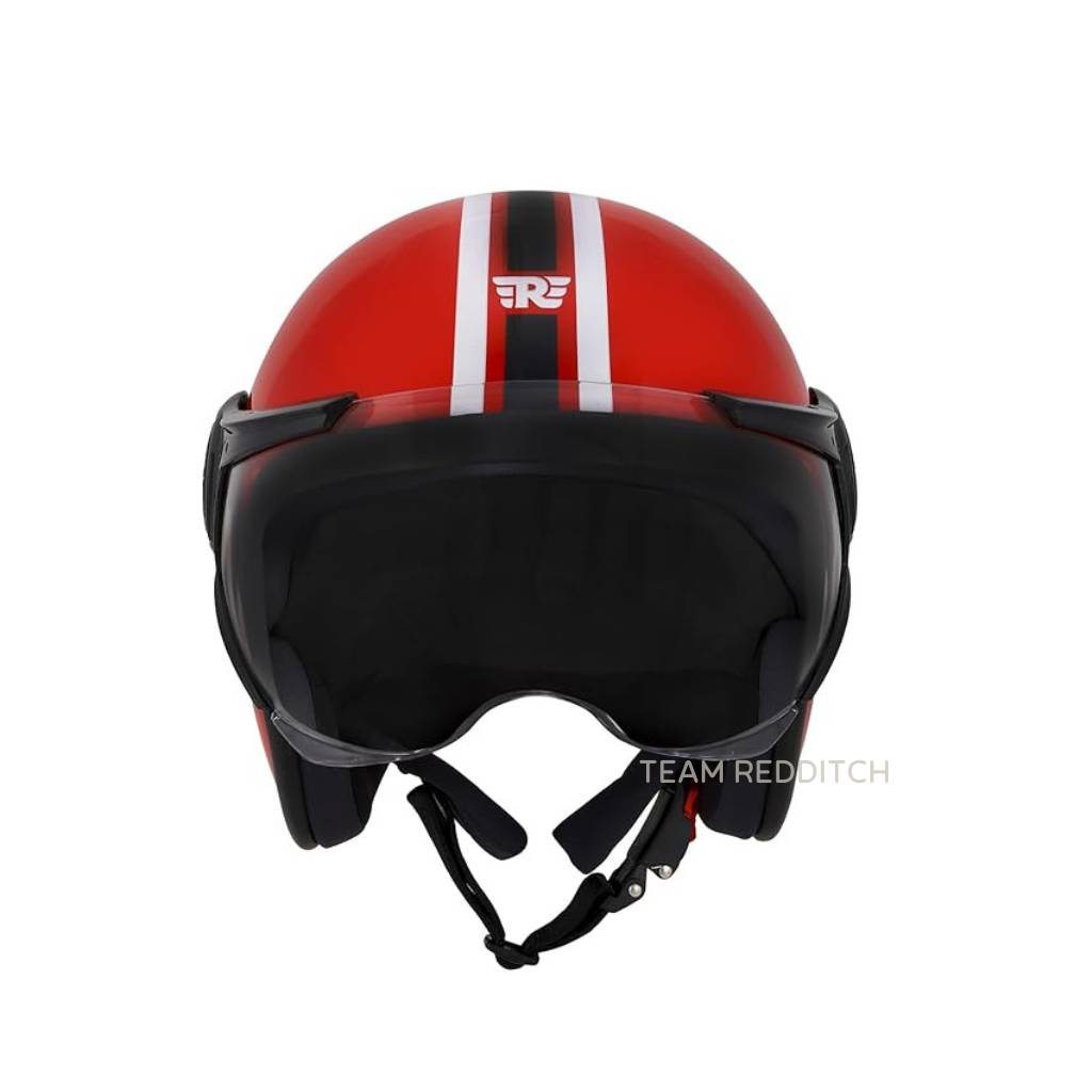 ROYAL ENFIELD HELMET DUAL WING 1901 RED