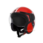 ROYAL ENFIELD HELMET DUAL WING 1901 RED