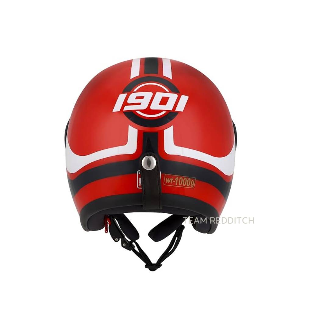 ROYAL ENFIELD HELMET DUAL WING 1901 RED