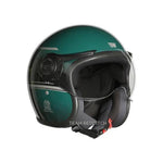 Royal Enfield Jet Of Neo Dapper Green Helmet