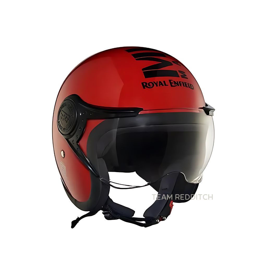 ROYAL ENFIELD HELMET OP MLG RED