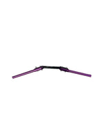 3 Piece Handle in purple color, designed for motorcycles, providing a sturdy, customizable handlebar setup that enhances grip, control, and comfort while adding a vibrant touch to your bike.