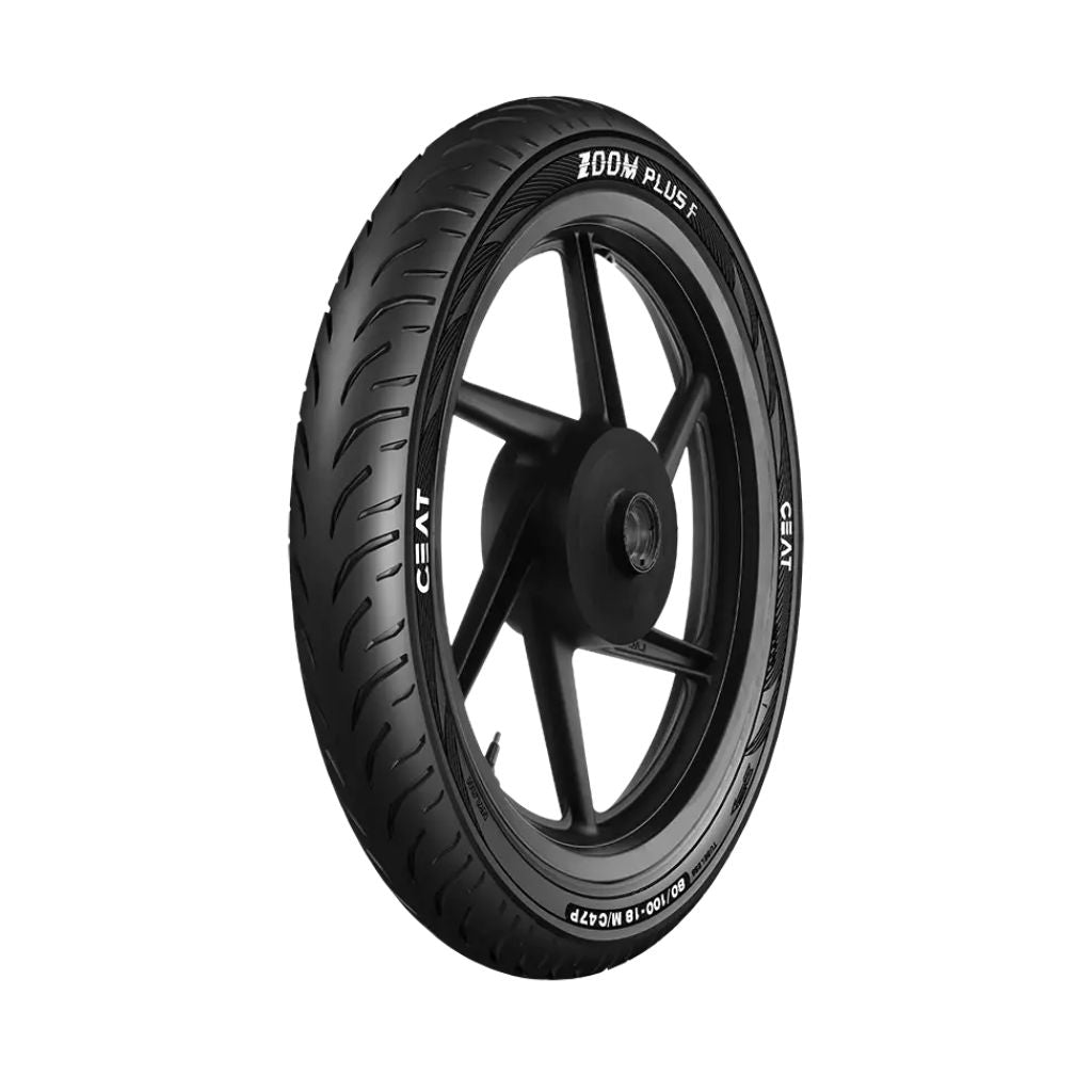 CEAT ZOOM PLUS F 100/90/19 WITHOUT TUBE FT TYRE