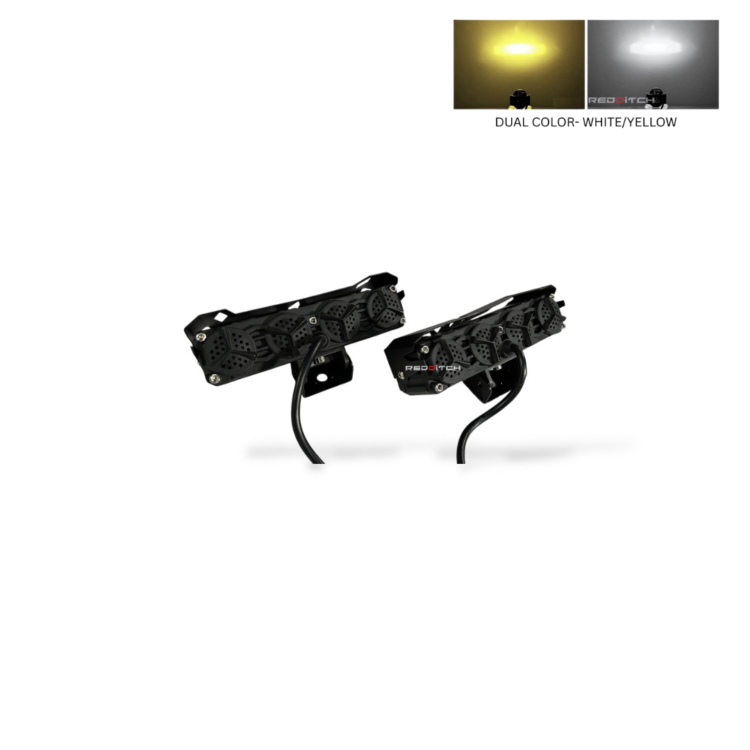 LIU HJG 5 LED FOG LIGHT WITH WHITE/YELLOW