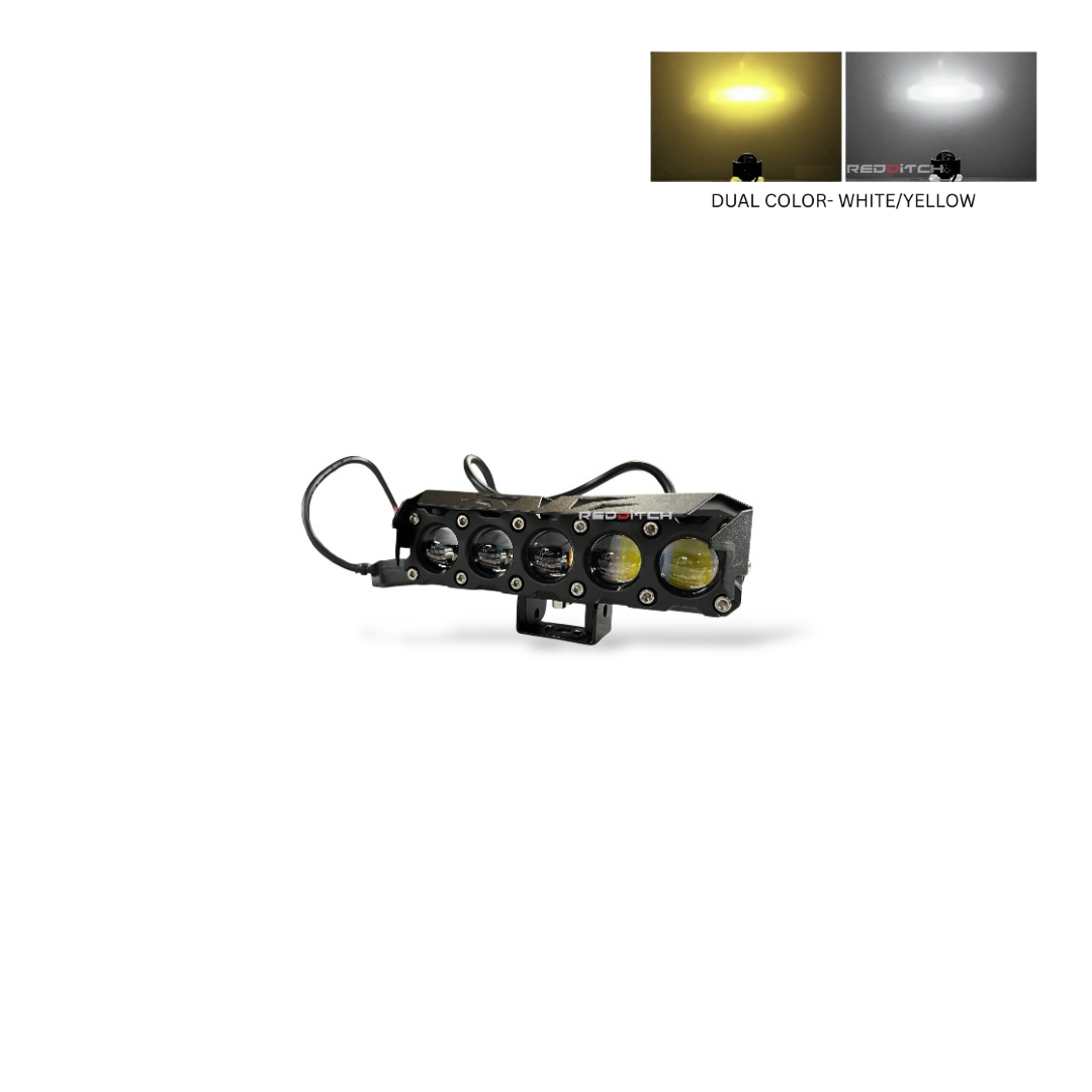 LIU HJG 5 LED FOG LIGHT WITH WHITE/YELLOW